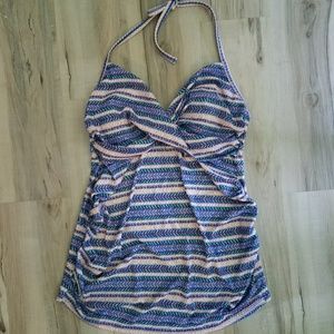 Halter maternity tankini